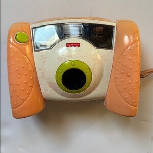 Fisher Price | Pink & White Kid Touch Digital Camera Child Practice Photography